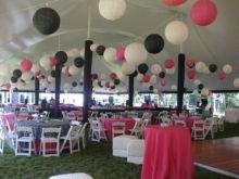 Tent Decor Provided by Exquisite Events of Newport